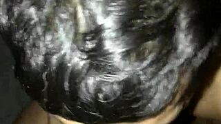 Neighborhood Boy Visits Garage for Gloryhole Blowjob at Dawn