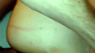 Can you believe this monster cock in her trimmed pussy?