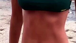 boutinela swimwear compilation 3 with ass worshiping