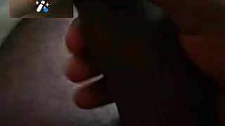 Twink chats with boyfriend on video call in gay friend hangout