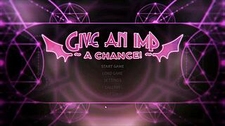 femdom hentai: imp's lips drip with precum