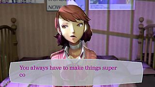 Takeba and Mitsuru enjoy lesbian hentai sex with fingering 😍