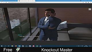 Master dominates with intense maledom techniques in knockout session