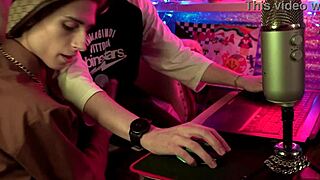 Gamer Casey Donovan gets wild with his passionate buddy