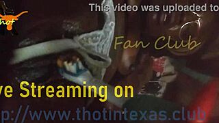 Texas thot gets pussy fucked with toothbrush vibrator! 😜