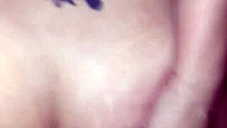 Girlfriend Opens Ass for Anal Fuck