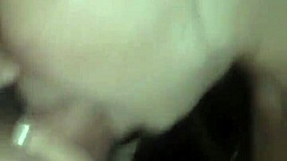 amateur milf deepthroats that big cock 😏