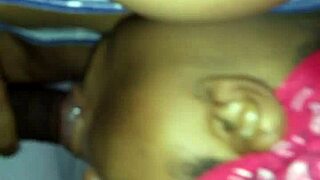 mystery bbw sucks fat black cock sloppy!