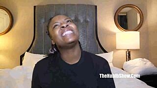 Fresh ebony newbie Lashay Shorty shows off phat booty pussy