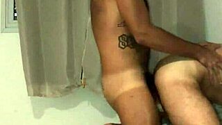 fucking my twitter follower bareback in hardcore gay session with hairy twink