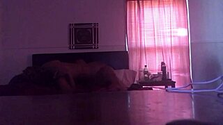 ebony couple fucking hard with big black cock