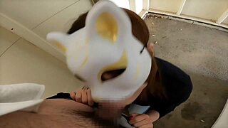 perverted wife fucks in garage break