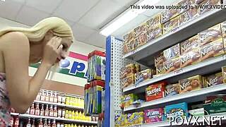 charlyse angel gives a sloppy pov blowjob to a big cock