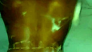 katy katie stepmother takes a hot long shower with soft jiggling booty