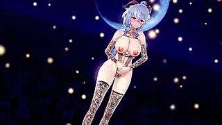 Ganyu In Hentai Suit Screams!