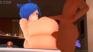 tari getting fucked by a big black cock in hentai with sound