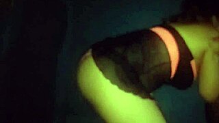 sexy latina milf sucks monster cock to the balls in homemade video