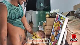 Latina milf wants neighbor's big cock creampie in pov.