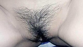 Cute Babe Lets Me Play with Her Hairy Wet Pussy