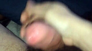 Huge Monster Cock Cums Intensely During Emotional Masturbation Session