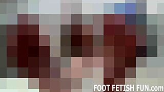 My stinky feet need your tongue cleaning in femdom BDSM POV 😋