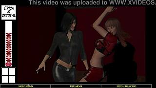 Lets Play Erica & Crystal With Pussy Fingering