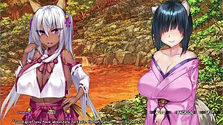 Kinky kitsune experiences double penetration in outdoor setting during episode eight