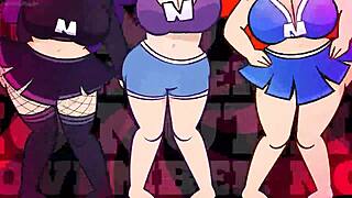 Peachypop, can you handle no nut november in this hentai cum scene?