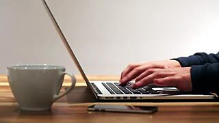 does this whore in stockings please the client at work?