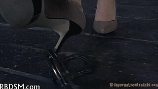 Intense sadomasochism sex session