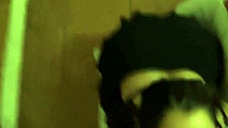 Asian teen escort gives blowjob and facial