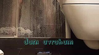 In this homemade gay Israeli scene, a guy with a monster cock sucks another amateur's big dick passionately