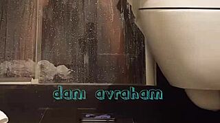 In this homemade gay Israeli scene, a guy with a monster cock sucks another amateur's big dick passionately