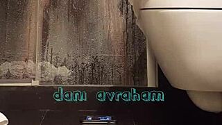 In this homemade gay Israeli scene, a guy with a monster cock sucks another amateur's big dick passionately