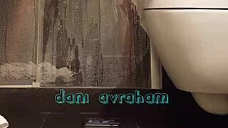 In this homemade gay Israeli scene, a guy with a monster cock sucks another amateur's big dick passionately