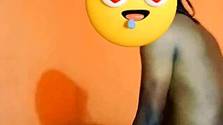 Sweet Ebony Teen With Innocent Charm