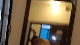 Latina Nanny Sucks While Bathing