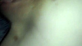 my girlfriend gets a surprising creampie from a friend.