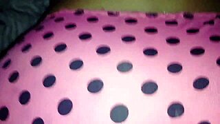 feeling excited with her pink panties and vagina in this shemale scene