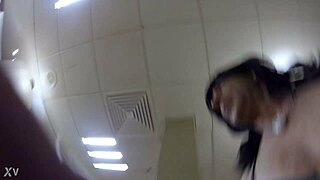 Tracy the shemale outdoors, ready for action?