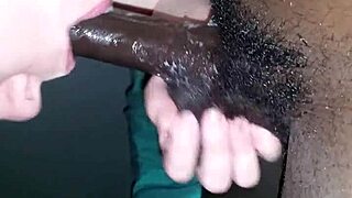 sloppy interracial blowjob session on that date