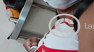 Indian Ladyboy Lara Dsouza Masturbates Herself With Intense Anal Pleasure!