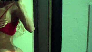 ugh, can’t stop watchin’ nikita, hot milf in fishnets goin’ solo!