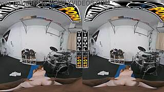 Bess Breast's big tits bounce on black cock!