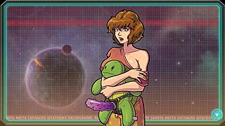 Star Channel 34 Gameplay: Slutty Big Tits Striptease and Wild Orgasm