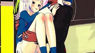 Loving Gura Shark Waifu Hololive Hentai Parody