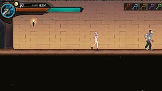 cute girl fucking men in hentai game 😍