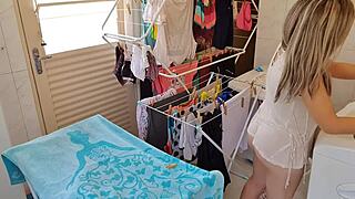 Le enseñé mis bragas calientes