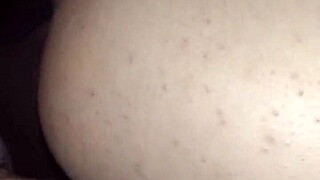 crazy couple worships tattooed ass in amateur video