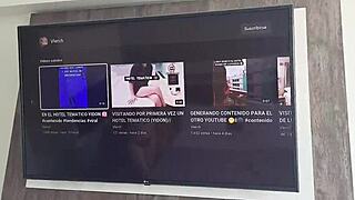 Entering a good hotel in Lince with latina amateurs